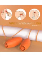 Magic Bean-3 Dil Stimülasyonlu Şarjlı 2’li Titreşim Topları - Görsel 5