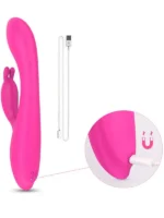 Naughty Isıtmalı Şarjlı Tavşan Vibratör - 22 cm - Görsel 5