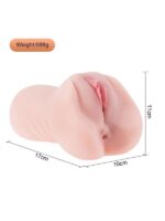 NOXXX Çift Girişli Anal ve Vajinal Gerçekçi Mastürbatör - Görsel 4