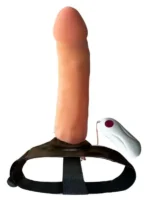 NOXXX İçi Boş Titreşimli Belden Bağlamalı Realistik Penis - Görsel 2