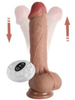 NOXXX İleri Geri Hareketli Isıtmalı Döner Başlı Realistik Dildo - Görsel 4