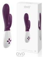 Ovo K2 Rabbit Vibratör - Böğürtlen - Görsel 5
