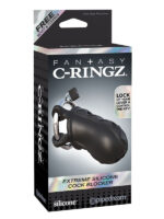 Pipedream Silikon Penis Kilidi - Siyah - Görsel 2