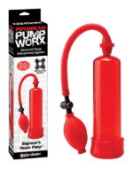 Pipedream Kırmızı Penis Pompası - Penis Halkası Hediyeli - Görsel 3