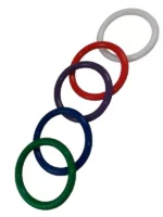 RainBow Pleasure Renkli Penis Halkası Seti - 5 Adet - Görsel 3