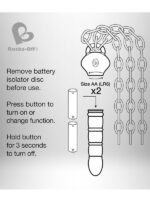 Rocks-Off Lust Linx Deliver 10 Fonksiyonlu Vibratör ve Kırbaç - Görsel 5