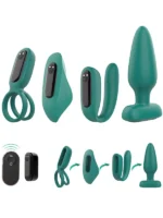 Çiftler İçin Titreşimli Uzaktan Kumandalı Şarjlı Aşk Seti - Görsel 2