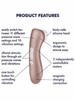 Satisfyer Pro2+ Air Pulse Stimulator Vibration - Görsel 4