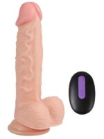 Şarjlı Uzaktan Kumandalı Gerçekçi Realistik Dildo - 21 cm - Görsel 2