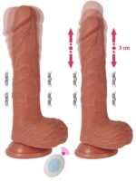 SHEQU William İleri Geri Hareketli Döner Başlı Şarjlı Realistik Dildo 22 cm - Görsel 2