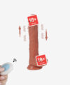 SHEQU William İleri Geri Hareketli Döner Başlı Şarjlı Realistik Dildo 22 cm
