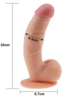 Ultra Soft Dude 21.5 cm Gerçekçi Realistik Dildo - Görsel 3