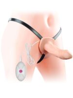 Üniseks İçi Boş Titreşimli Belden Bağlamalı Penis - 16.5 cm - Görsel 2