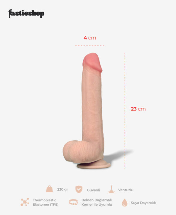 KayganCiftKatmanliRealistikDildo23cmcopy