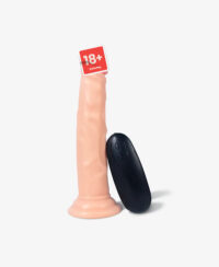Fastieshop Titreşimli Gerçekçi Dokulu Dildo 18.5 cm