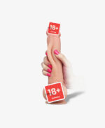 Fastieshop Kaygan Çift Katmanlı Realistik Dildo - 23 cm
