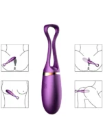 FoxShow M2 Uzaktan Kumandalı Şarjlı Orgazm Topu - Görsel 4