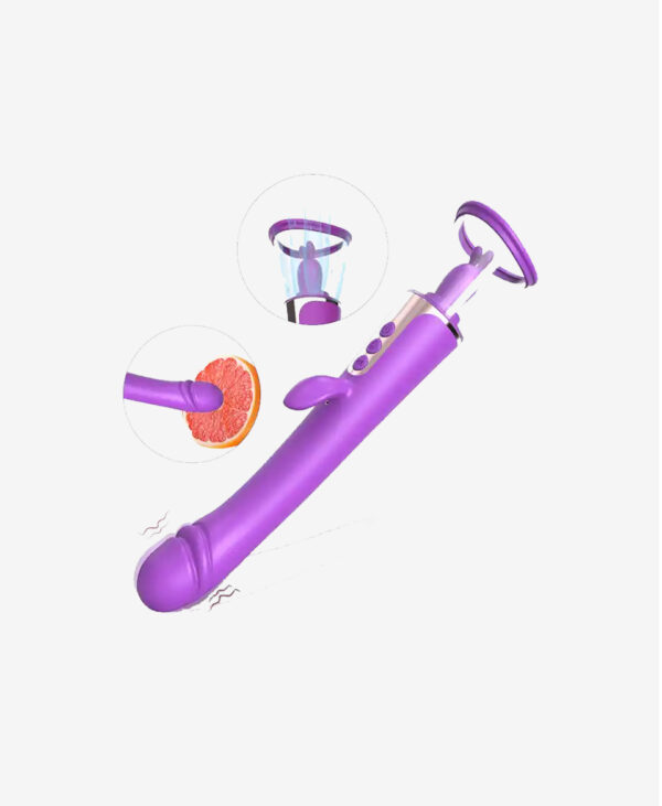 g spot klitoris yalama ve emme ozellikli 3 islevli cift tarafli vibrator