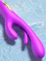 G Spot ve Klitoris Uyarıcılı Okşama Hareketli Şarjlı Rabbit Vibratör - Görsel 5