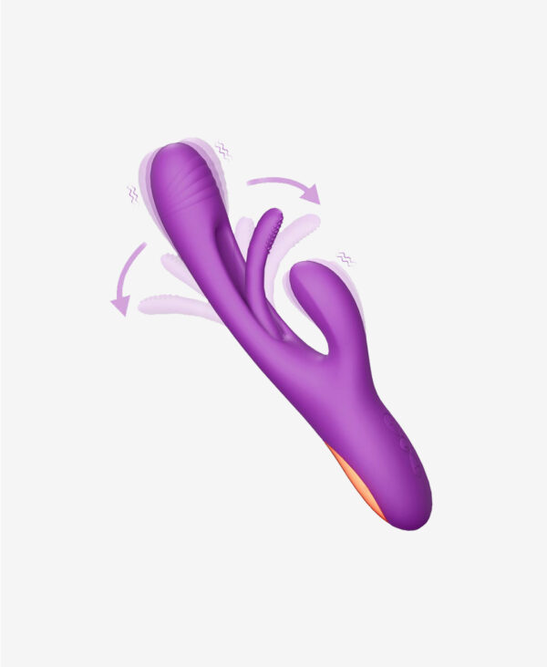 g spot ve klitoris uyaricili oksama hareketli 21 fonksiyonlu sarjli rabbit vibrator 4 1