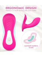 Giyilebilir Külot İçi Uzaktan Kumandalı Şarjlı Vibratör - Görsel 4