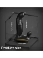 Horus-RCT İleri Geri Hareketli Şarjlı Uzaktan Kumandalı Anal Vibratör - Görsel 3