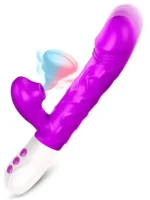 Isıtmalı İleri Geri Hareketli Emme Modlu Şarjlı Rabbit Vibratör - Görsel 5