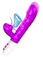 Isıtmalı İleri Geri Hareketli Emme Modlu Şarjlı Rabbit Vibratör - Görsel 3