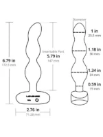 Lovense Ridge Telefon Kontrollü Anal Vibratör 360° Rotating - Görsel 5