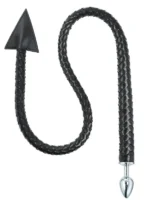 NOXXX Devil Uzun Deri Kuyruklu Çelik Anal Plug - Görsel 2