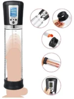Passion Pump Dijital Göstergeli Şarjlı Otomatik Güçlü Penis Pompası - Görsel 4