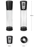 Passion Pump Dijital Göstergeli Şarjlı Otomatik Güçlü Penis Pompası - Görsel 3