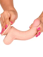 Çift Katmanlı Kayan Derili Gerçekçi Penis 18 cm - Görsel 5