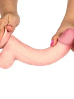 Çift Katmanlı Kayan Derili Gerçekçi Penis 23 cm - Görsel 5