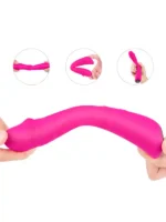 Sunshine Ultra Güçlü Esnek Şarjlı Vibratör 21 cm - Görsel 4