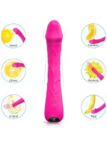 Sunshine Ultra Güçlü Esnek Şarjlı Vibratör 21 cm - Görsel 3