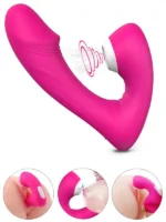 Fierce Titreşimli Şarjlı Klitoral Emme ve G Spot Vibratörü - Görsel 2