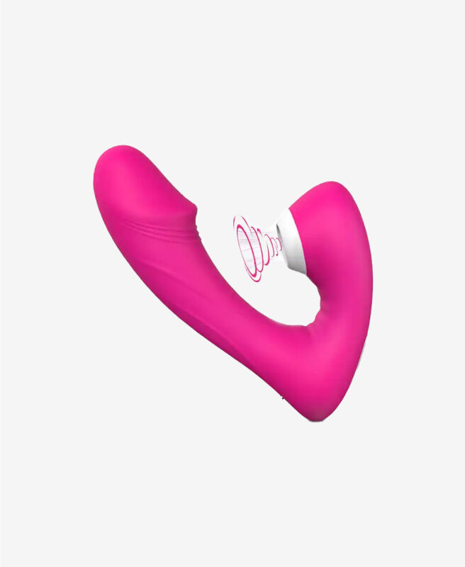 Fierce Titreşimli Şarjlı Klitoral Emme ve G Spot Vibratörü