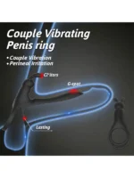 Tusky Şarjlı Titreşimli Penis Halkası - Görsel 5