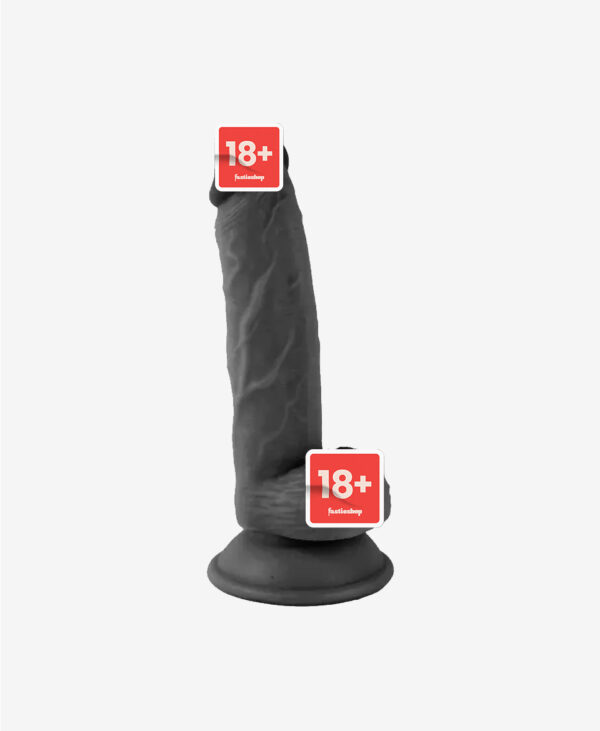 VSCNovelty Mr. Rude Realistik Siyah Dildo 18 cm