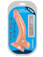 VSCNovelty Mr. Rude Buzzer Titreşimli Eğik Realistik Penis 23 cm - Görsel 5