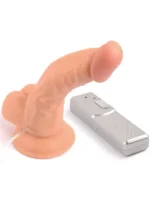 VSCNovelty Mr. Rude Buzzer Titreşimli Eğik Realistik Penis 23 cm - Görsel 4