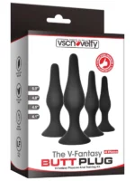 VSCNovelty V-Fantasy Pleasure 4’lü Anal Plug Set - Görsel 4