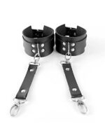 Kelepçeli Deri Harness Sütyen Takım - Görsel 15
