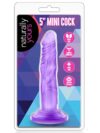 Naturally Yours Mini Mor Jel Penis 13 cm - Görsel 3