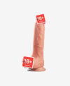 real-skin-10″ dual layer gercekci dildo 25 cm