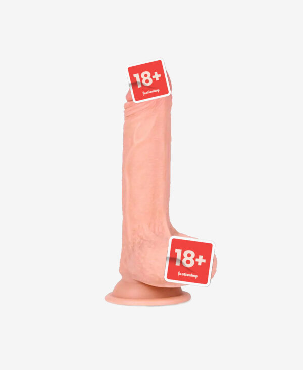 real skin 7 cift katmanli kayan derili gercekci penis 18 cm