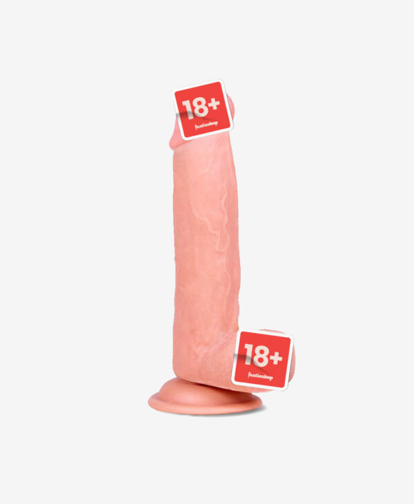 Dual Layer Oynar Derili Realistik Penis 20 cm - Görsel 1
