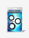 Stay Hard 3’lü Penis Halkası Siyah