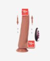 NOXXX İleri Geri Hareketli Isıtmalı Şarjlı Realistik Dildo